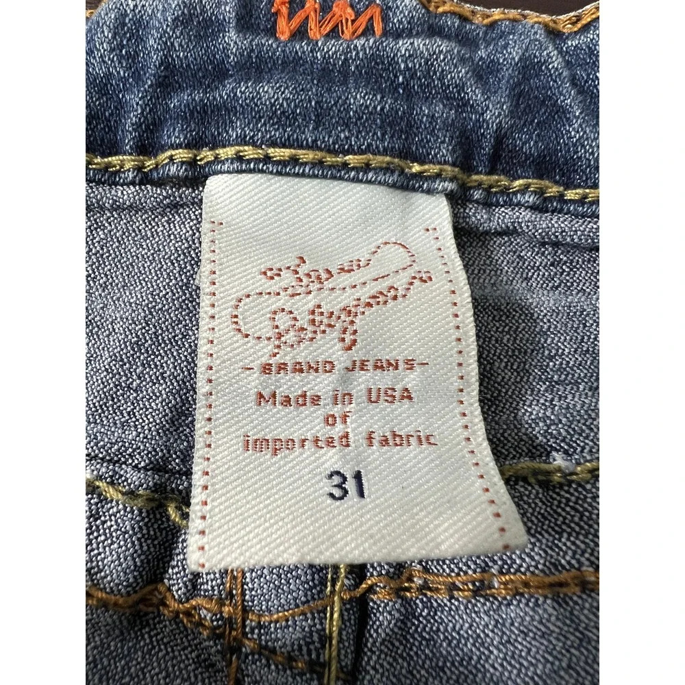 TRUE RELIGION Billy Big T Jeans Sz 31 x 28‎ Vintage Made in the USA